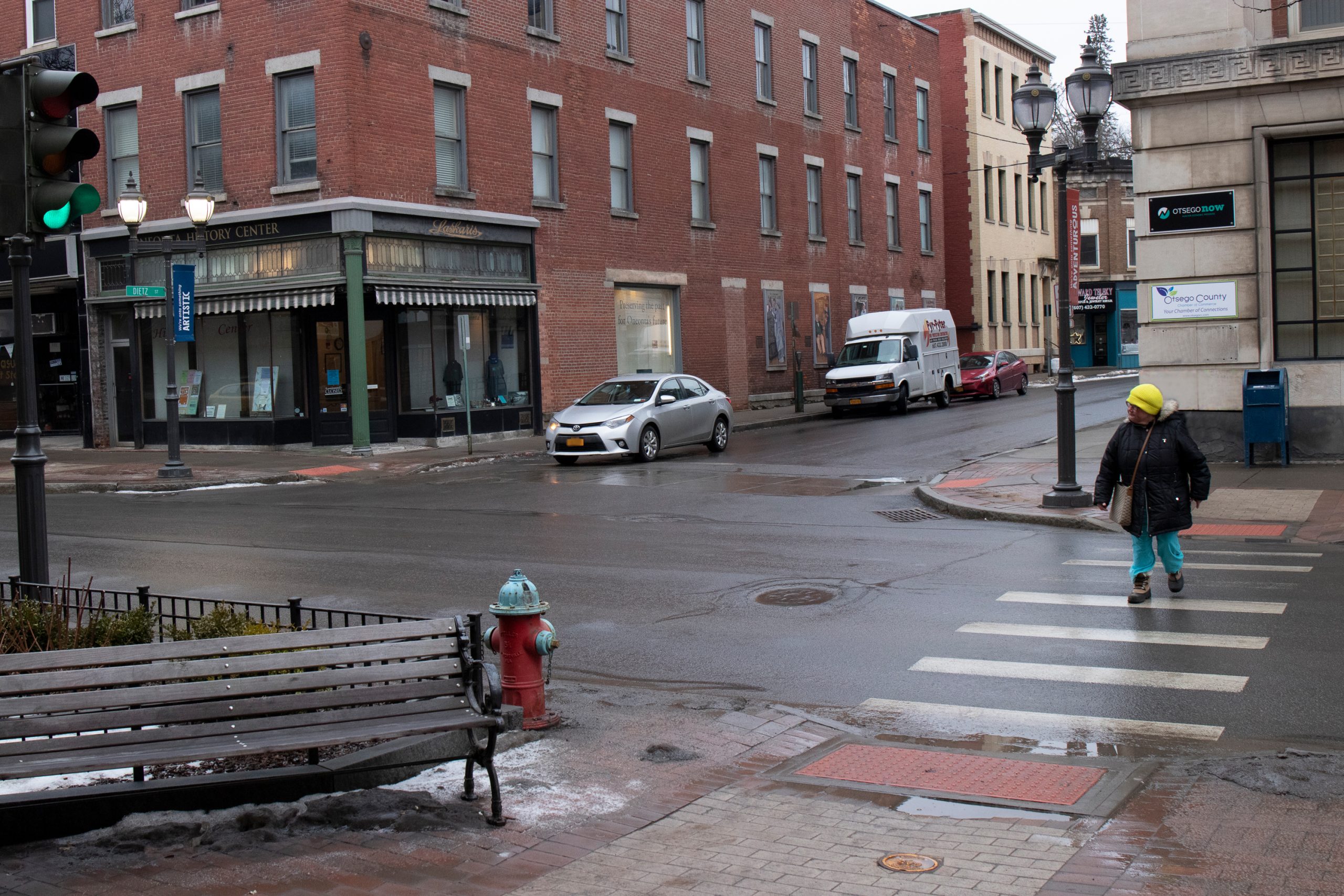 2 | Springbrook Linda crosses Main St Oneonta