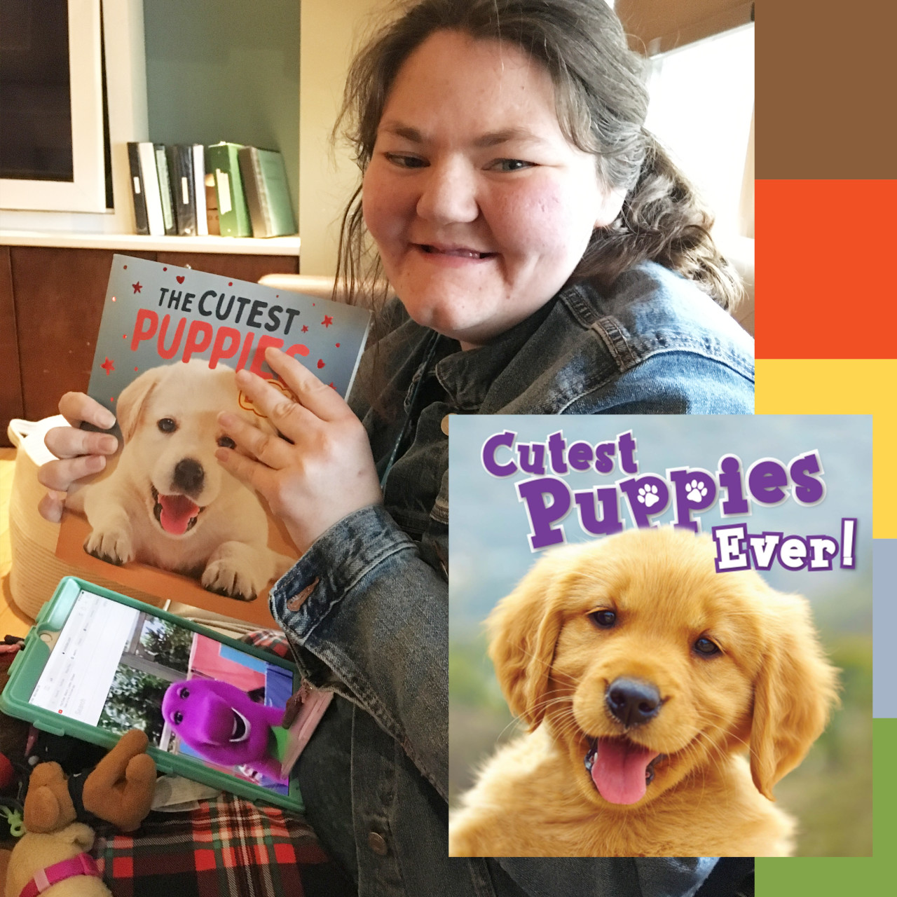 Katie_Baker_Cutest_Puppies_Ever_png_iPIJsk3s | Springbrook Katie holds "Cutest Puppies Ever"