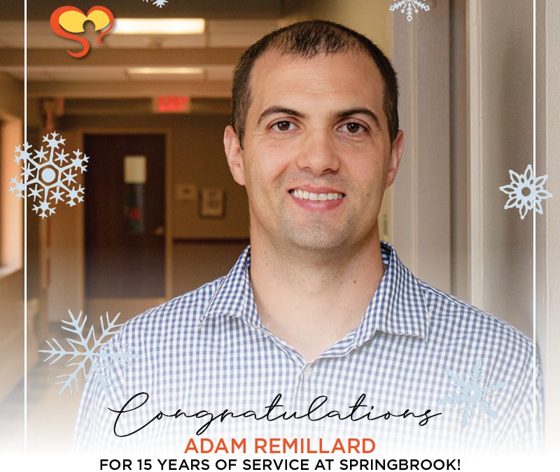 Adam Remillard 15-Year Milestone